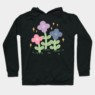 Bisexual Pride Flowers Hoodie